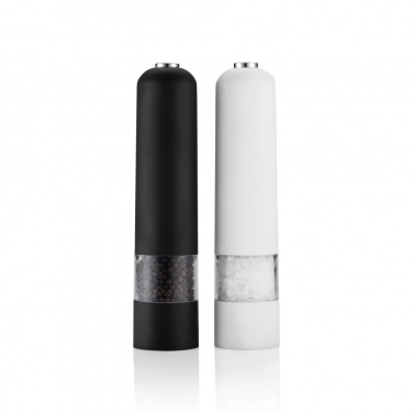 Logo trade promotional gifts picture of: Electric pepper and salt mill set